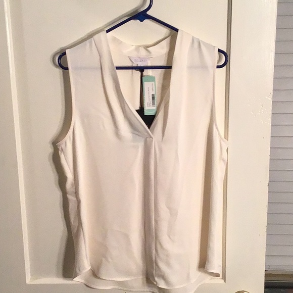 Sleeveless blouse. - Picture 1 of 3